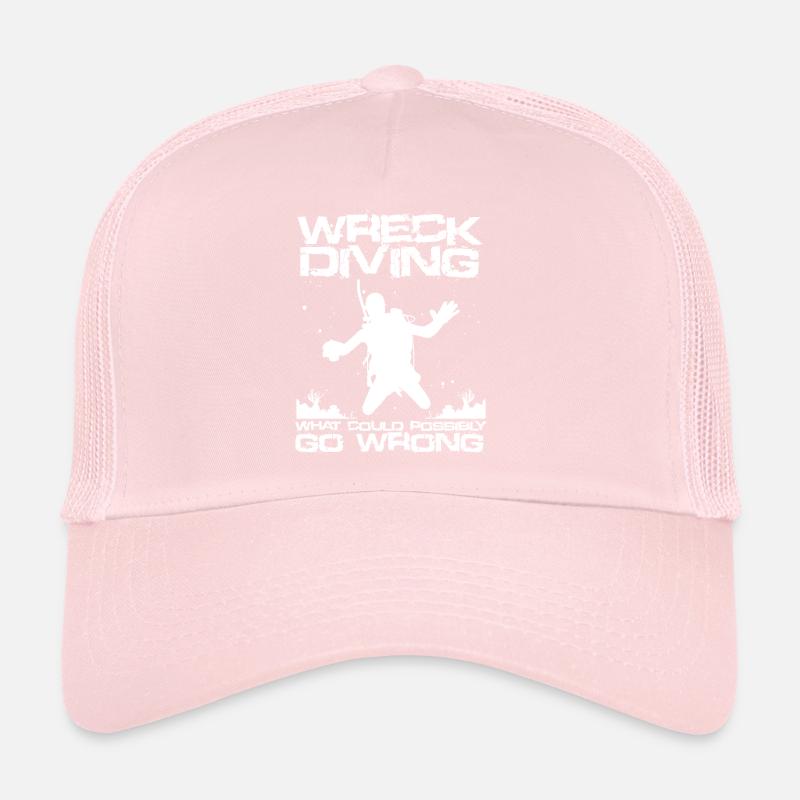 Plongée sur épave Casquette trucker 