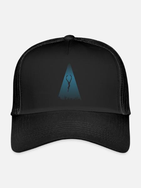 Divers Dive Deep - Trucker Cap - black/black - Front