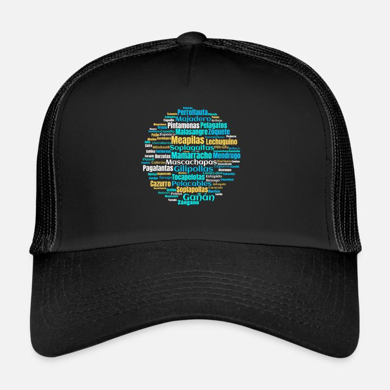 Insultes en castillan espagnol Casquette trucker 