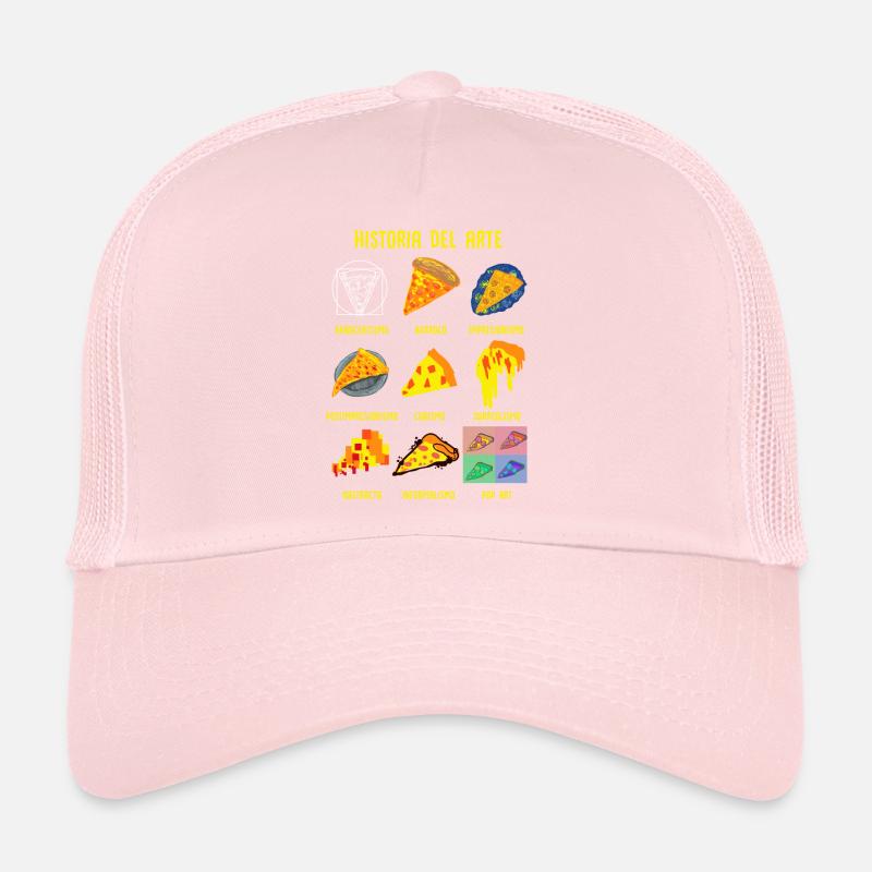 Geschichte der klassischen Kunst Fun Pizza Trucker Cap