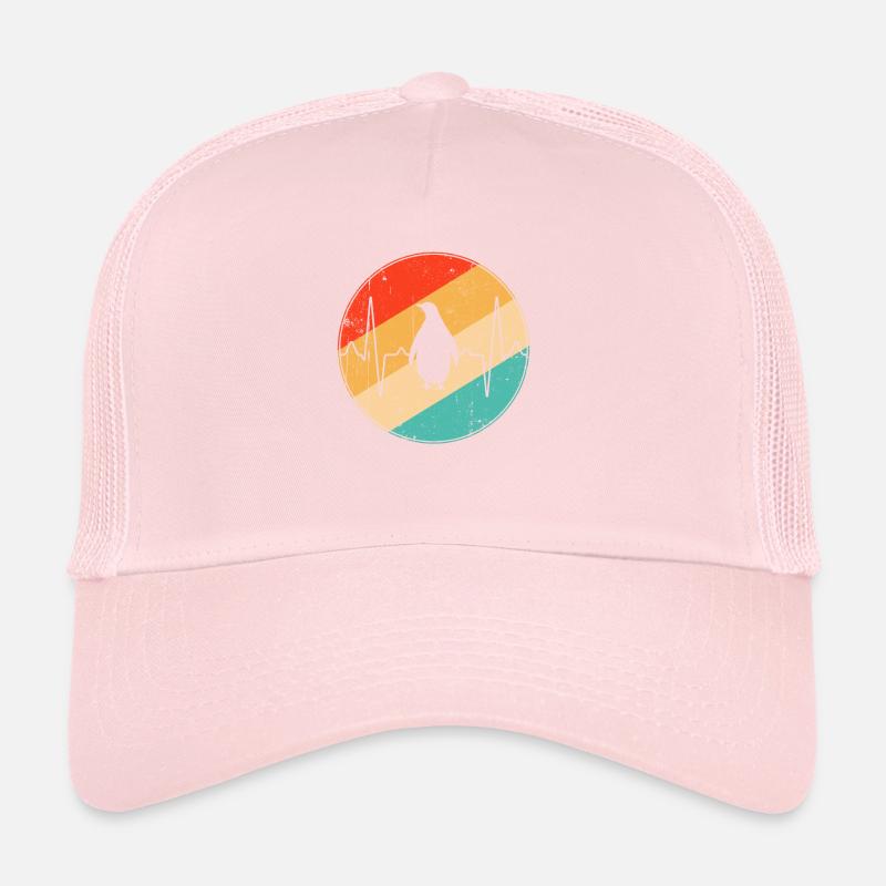 Penguin Retro Heartbeat Trucker Cap