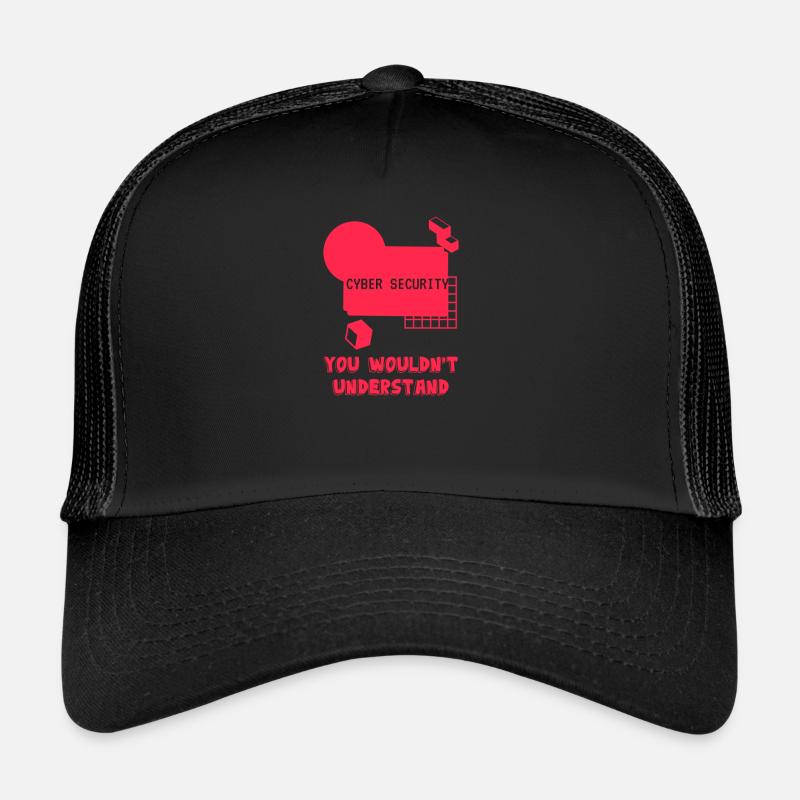 Cybersecurity - IT-Sicherheit Informatiker Trucker Cap