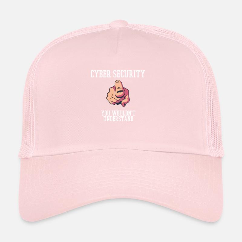 Cybersécurité - Informaticien de sécurité informatique Casquette trucker 