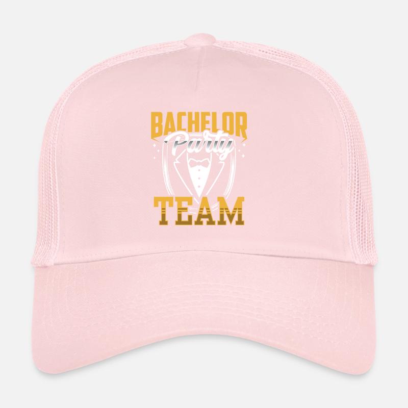 Bachelor Party Team Bachelor Bride Trucker Cap