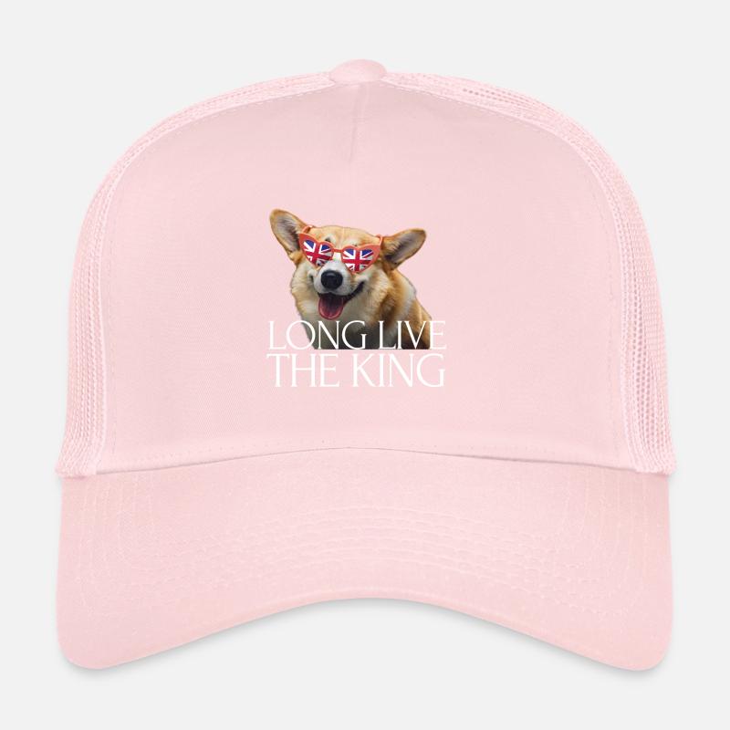 British King Coronation Charles England Flag Trucker Cap