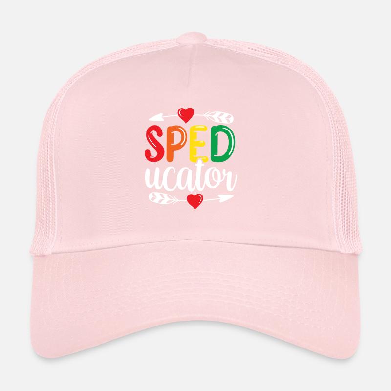 Sped-Ucator Profession Éducation spéciale Éducation spécialisée Éducation spéciale Casquette trucker 