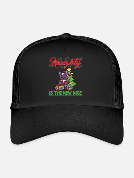 Coquin est le nouveau Noël de Noël Nice - Casquette trucker  - noir/noir - Devant