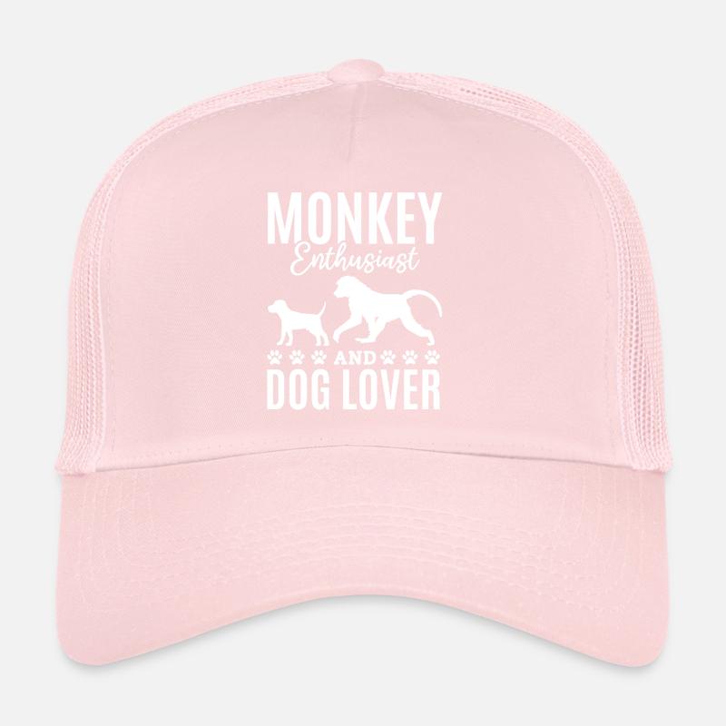 Orangutan Monkey Lover - Monkey Enthusiast And Dog Casquette trucker 