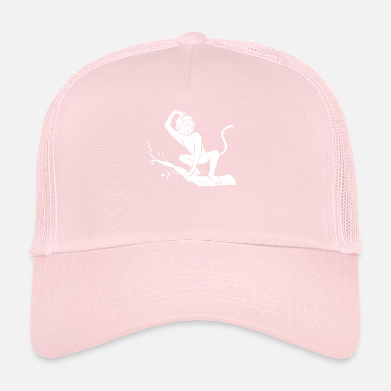 Chimpanzee Monkey Orangutan Monkey - Funny Monkey Trucker Cap