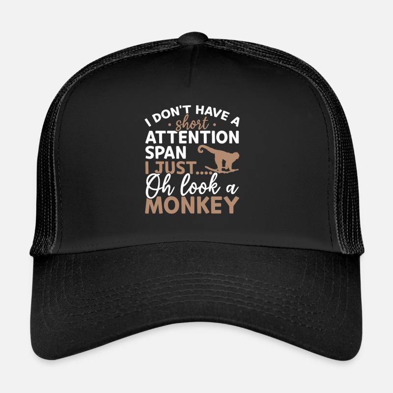 Funny Orangutan Monkey - Drôle d’amoureux des singes Casquette trucker 