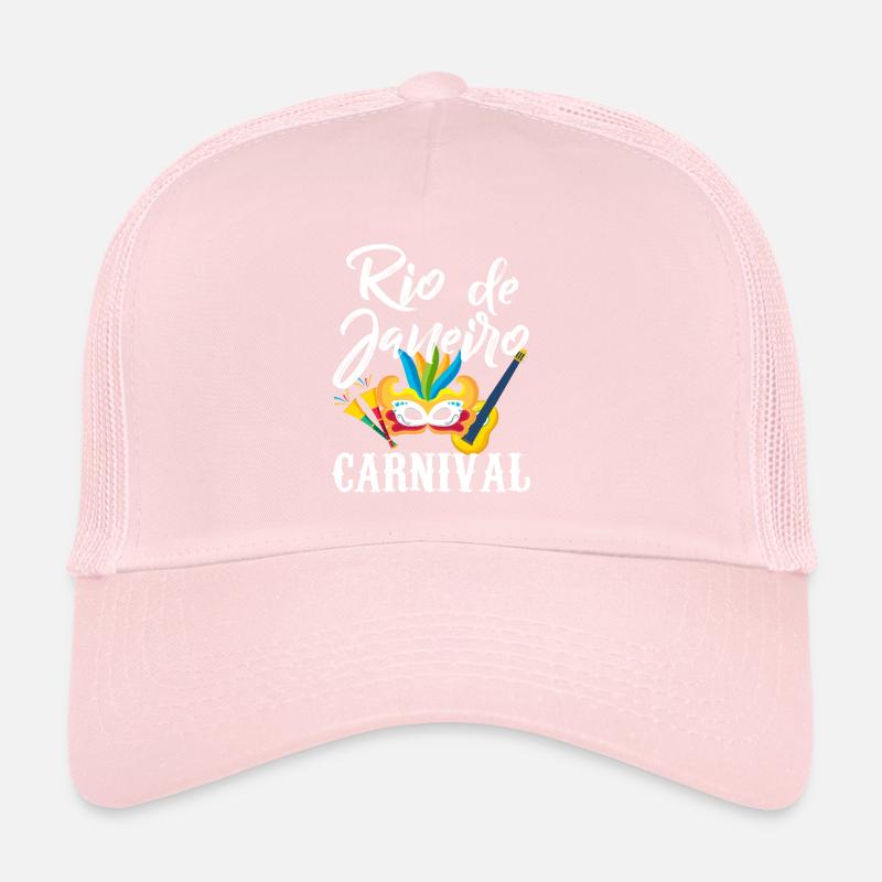 Célébration du Carnaval du Brésil Rio de Janeiro à Brasili Casquette trucker 