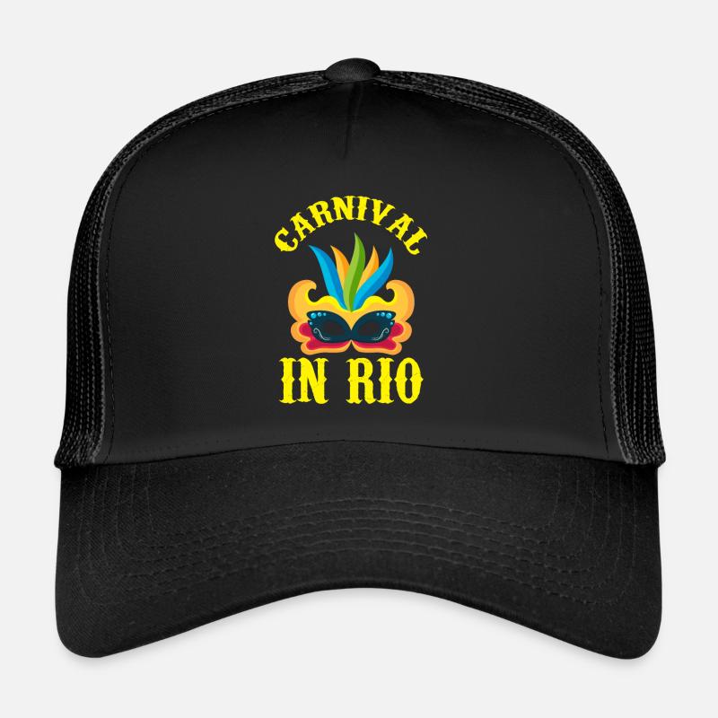 Brasilien Karneval Rio de Janeiro Feier Rio Karnev Trucker Cap