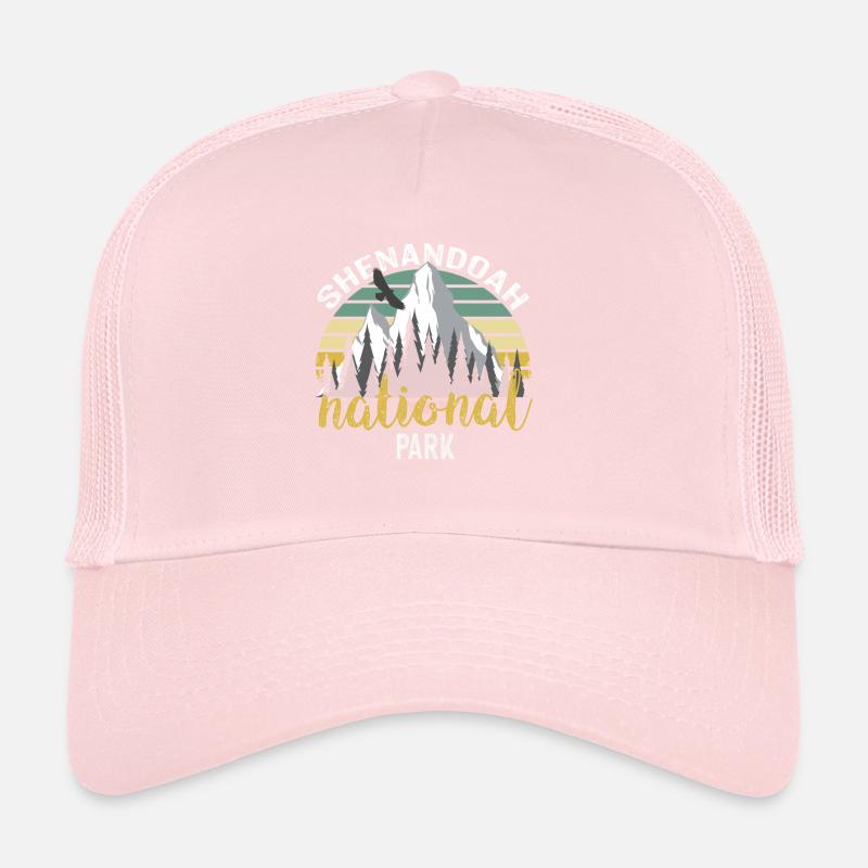 Shenandoah National Park Nature Souvenir Mountains Wall Trucker Cap