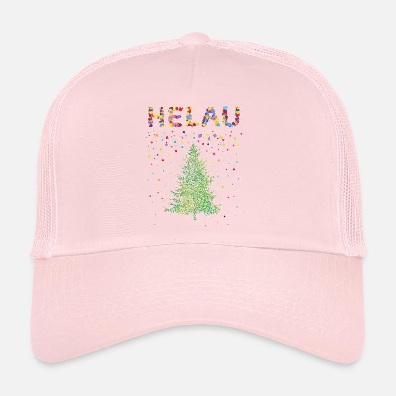 Helau Carnaval Kölsch Jours de Noël Arbre de Noël Casquette trucker 