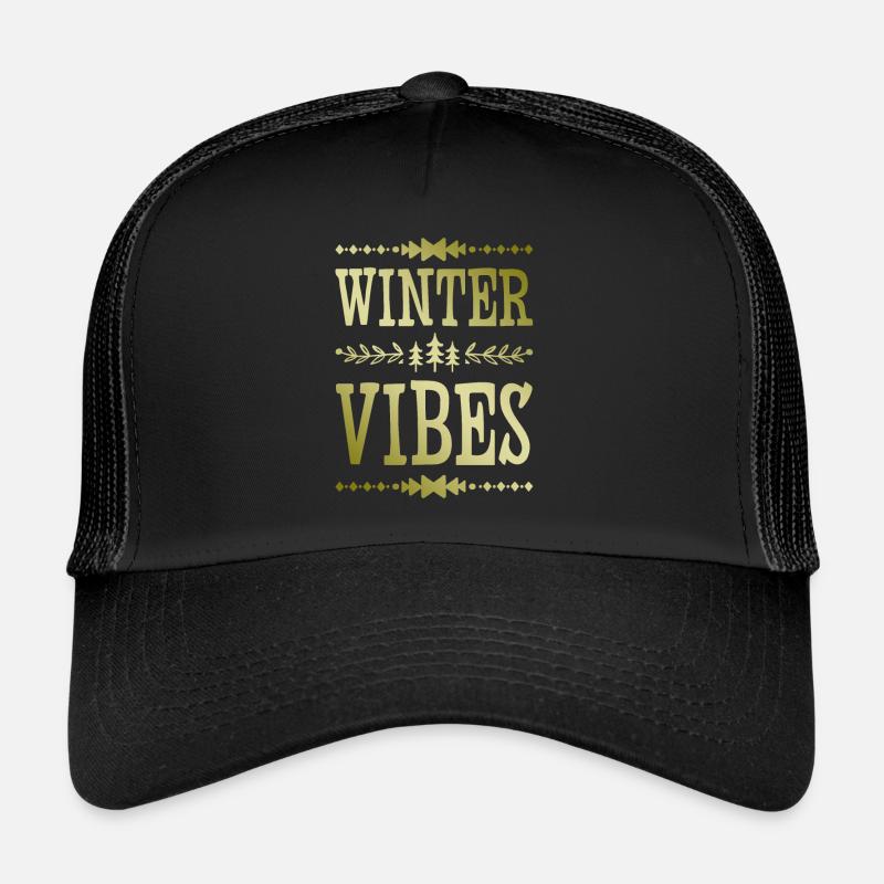 Winter Vibes Trucker Cap