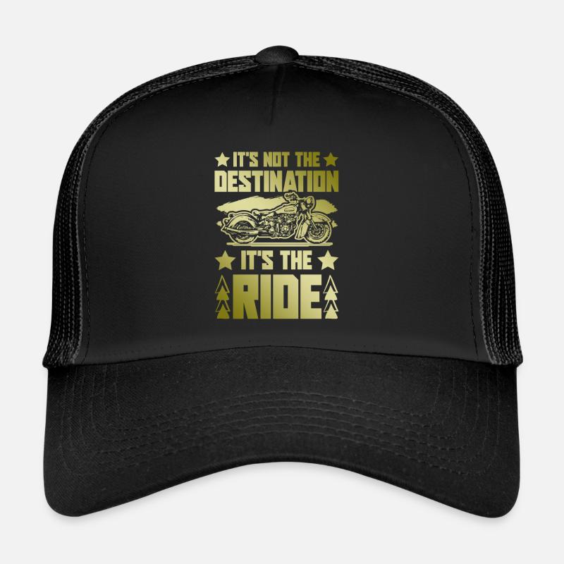 Motorcycle Destination Trucker Cap