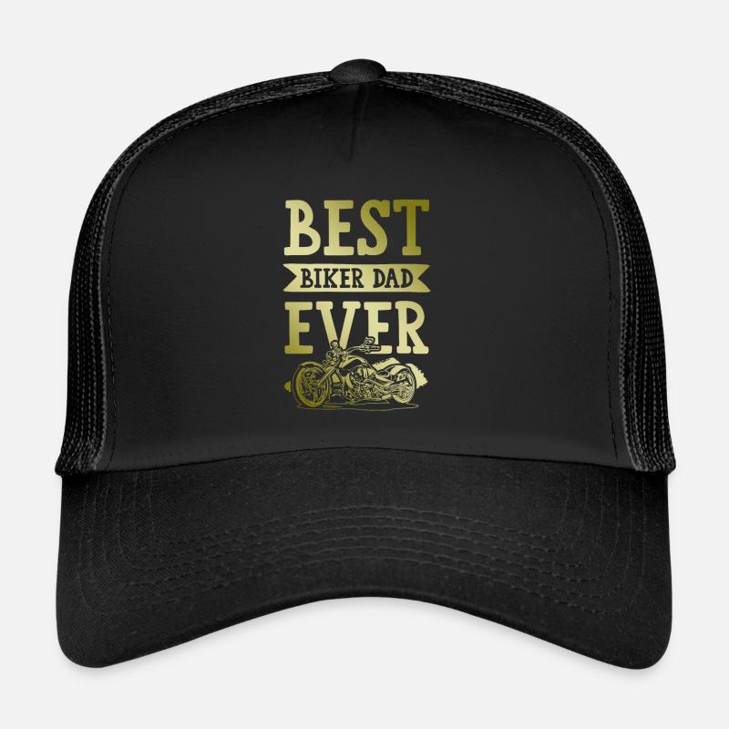 Biker Dad Trucker Cap