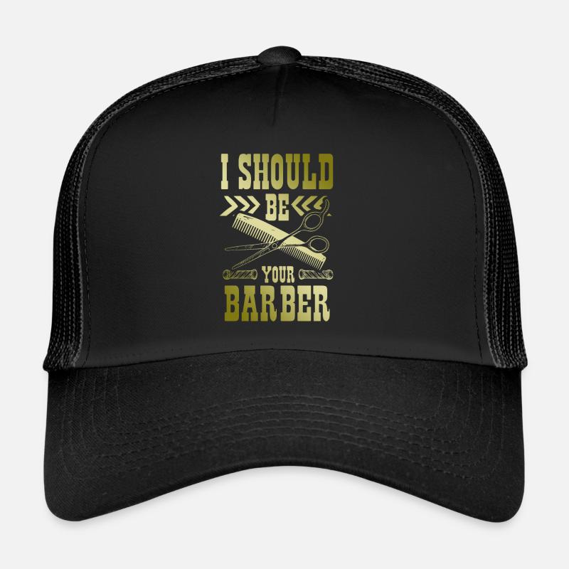 Coiffeur de barbier Casquette trucker 