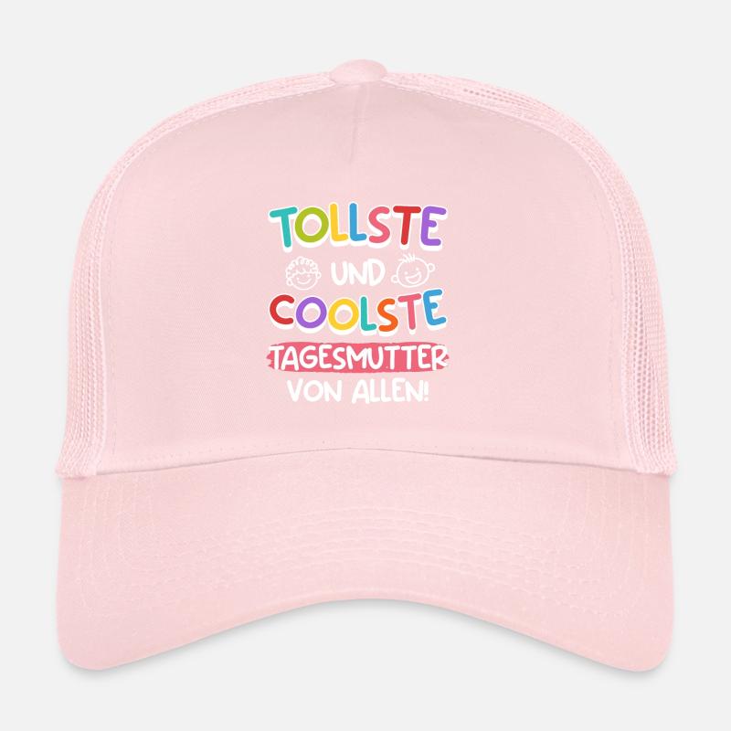 Du bist die tollste und coolste Tagesmutter Trucker Cap
