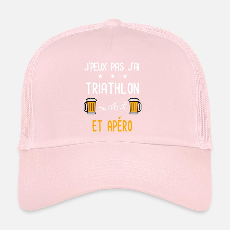 je peux pas j'ai triathlon apéro Casquette trucker 