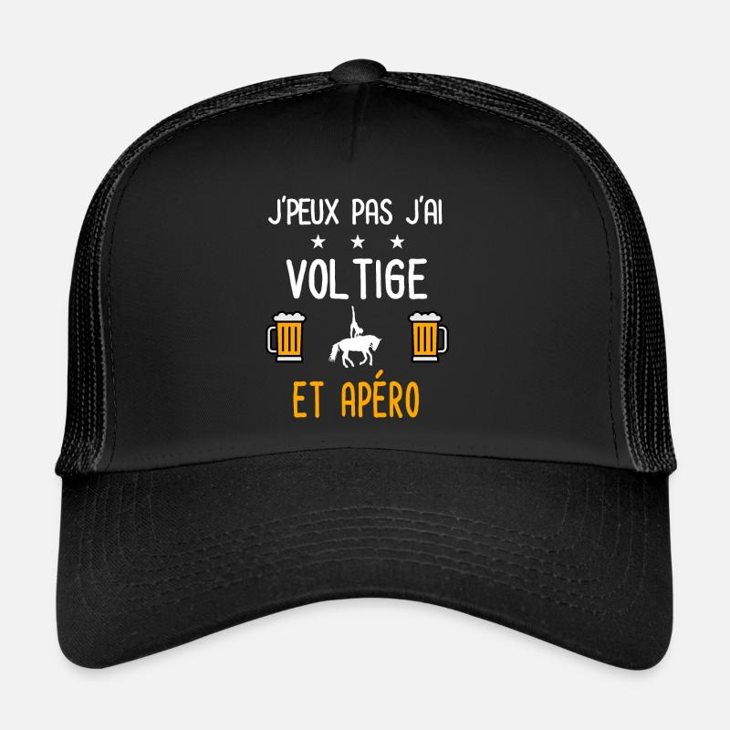 je peux pas j'ai voltige apéro Casquette trucker 