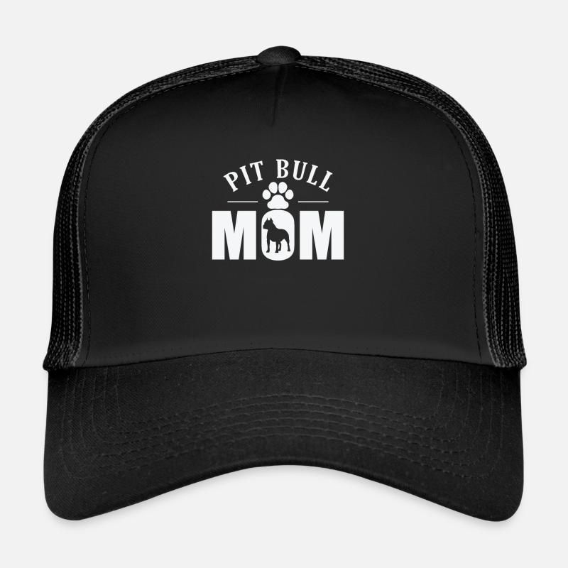 Pit Bull Maman Chien Race d’animal de compagnie Casquette trucker 