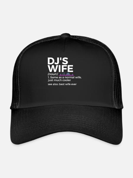 DJ Performance - Trucker Cap - black/black - Front