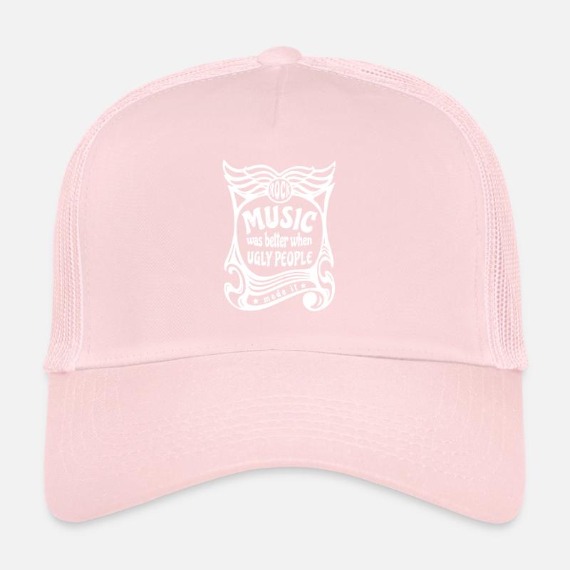 Rock music used to be better funny saying Trucker Cap