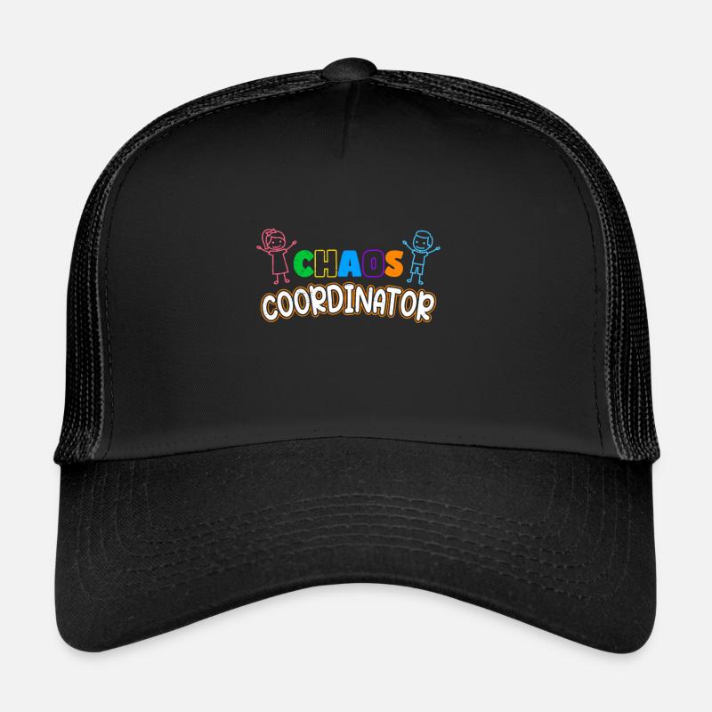 Chaos Koordinator ich arbeite im Kindergarten Trucker Cap
