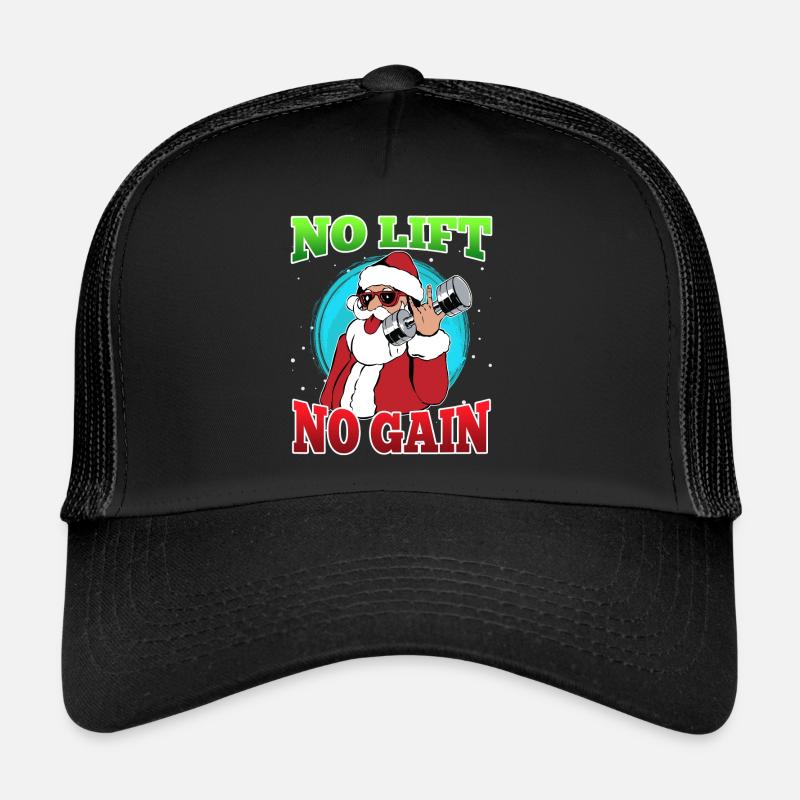 Pas d’ascenseur pas de gain Nikolaus pas d’ascenseur pas de cadeau Casquette trucker 