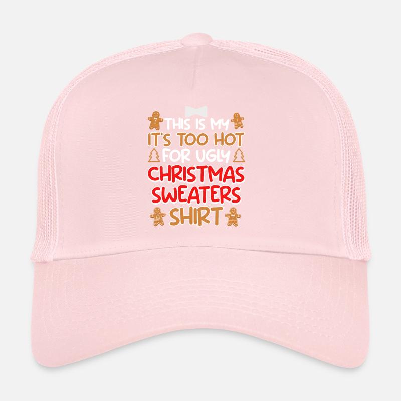 Joyeux dicton de Noël Casquette trucker 