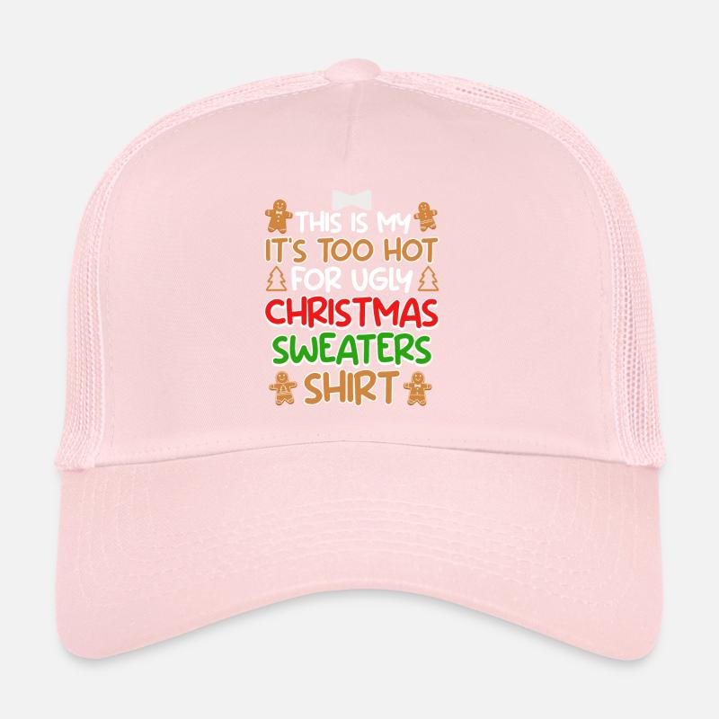Joyeux dicton de Noël Casquette trucker 