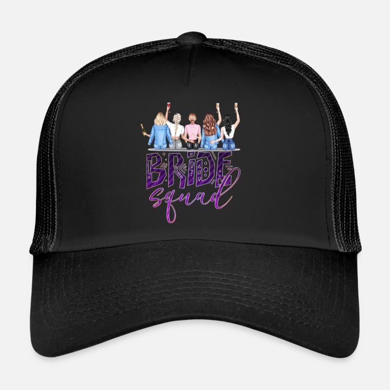 Braut Braut Hochzeit Junggesellenabschied Brautjungfernabschied Trucker Cap