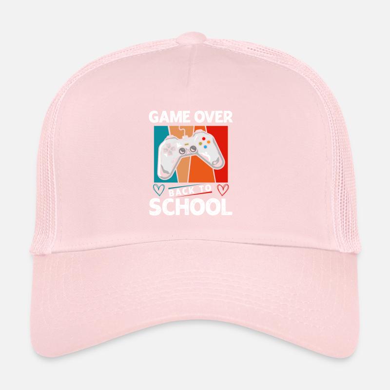 Game Over School Trucker Cap