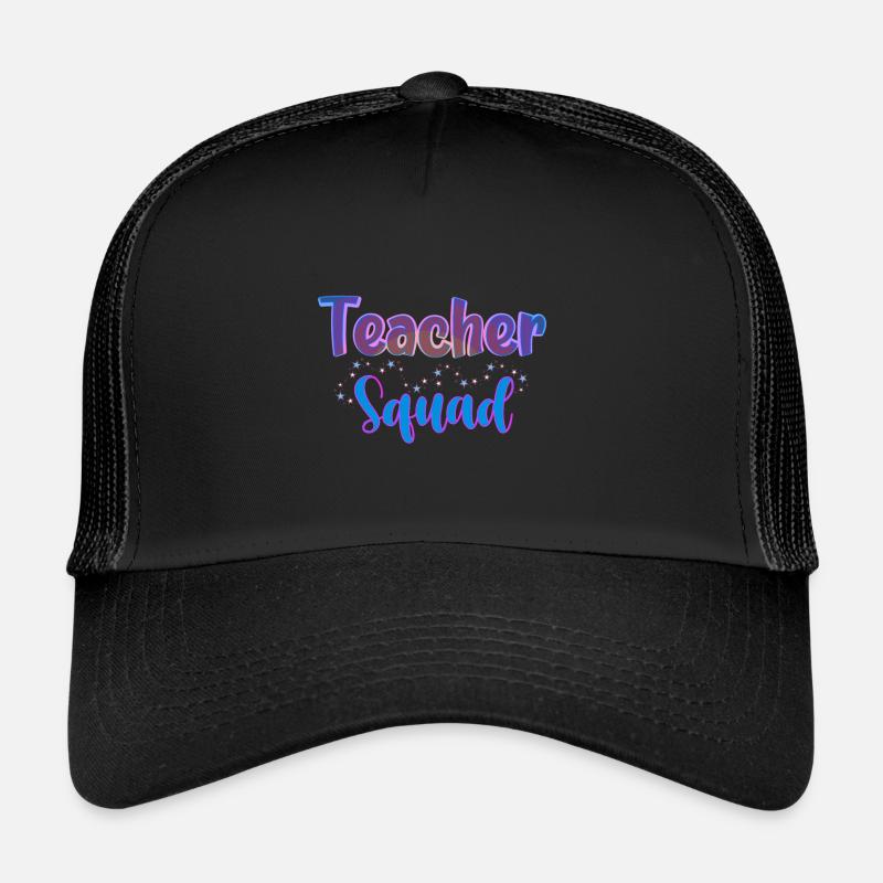 Teacher Squad Class Grade Matching Family Team Trucker Cap