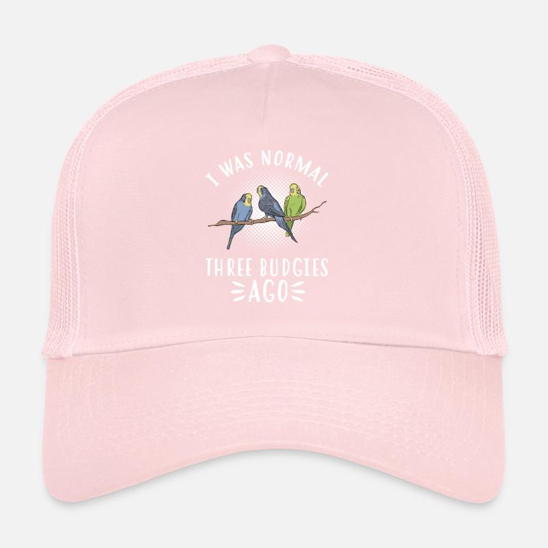 Budgerigar Perruche Oiseau Cadeau pour animaux de compagnie Casquette trucker 