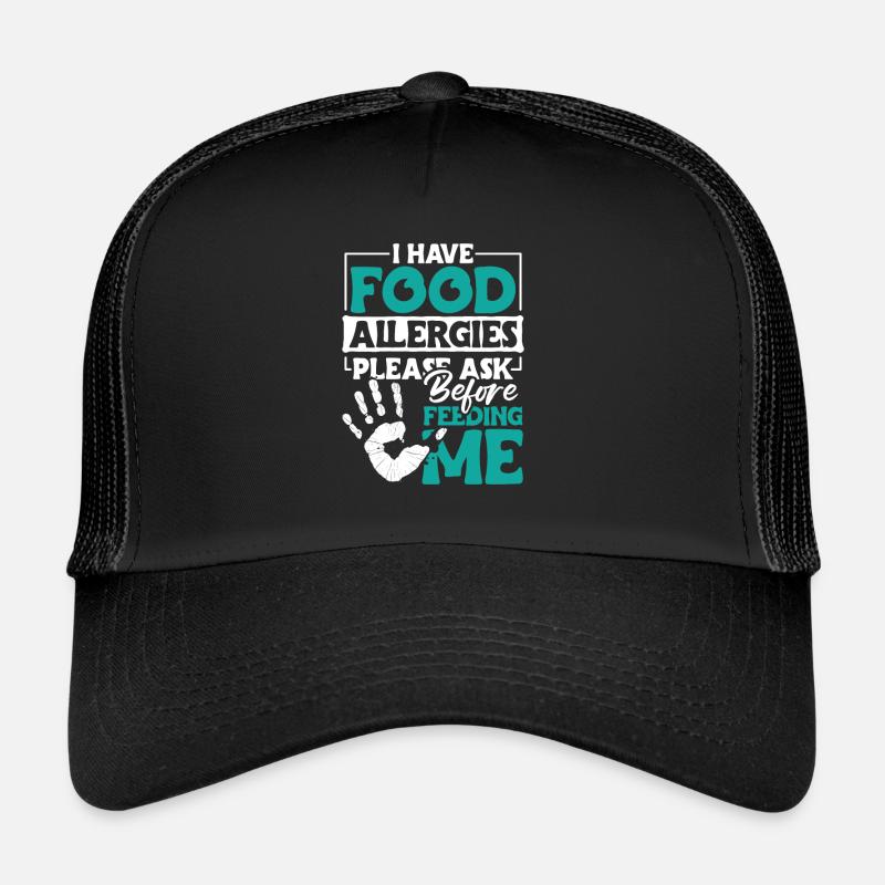 I Have Foot Allergies Shirt Geschenk Trucker Cap