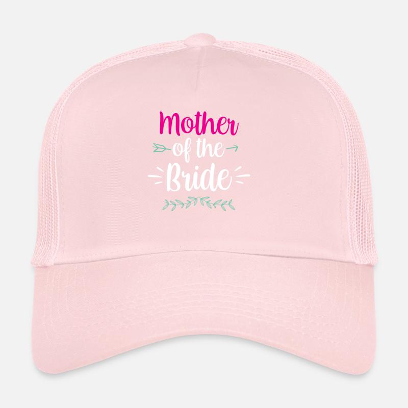 Mère de la mariée Mariage de mariage Casquette trucker 
