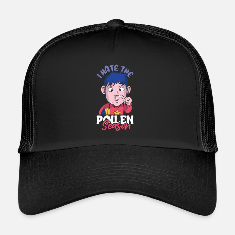 Je déteste la chemise de saison du pollen Casquette trucker 
