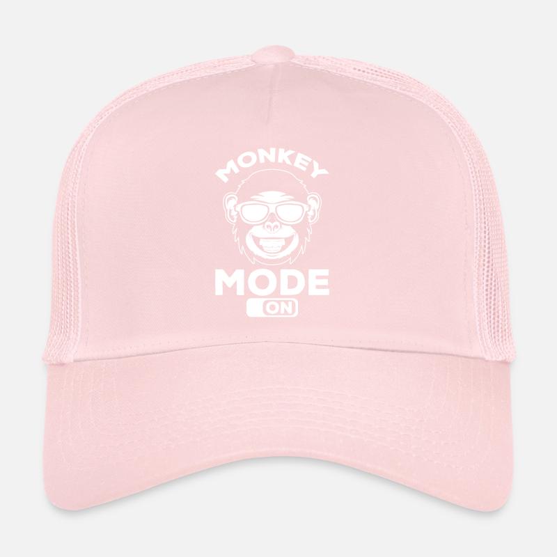 Monkey Mode On - Orangutan Monkey Funny Monkey Casquette trucker 