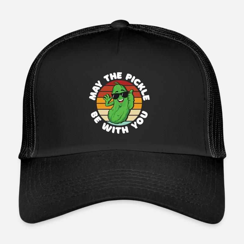 Que le cornichon soit avec vous Casquette trucker 