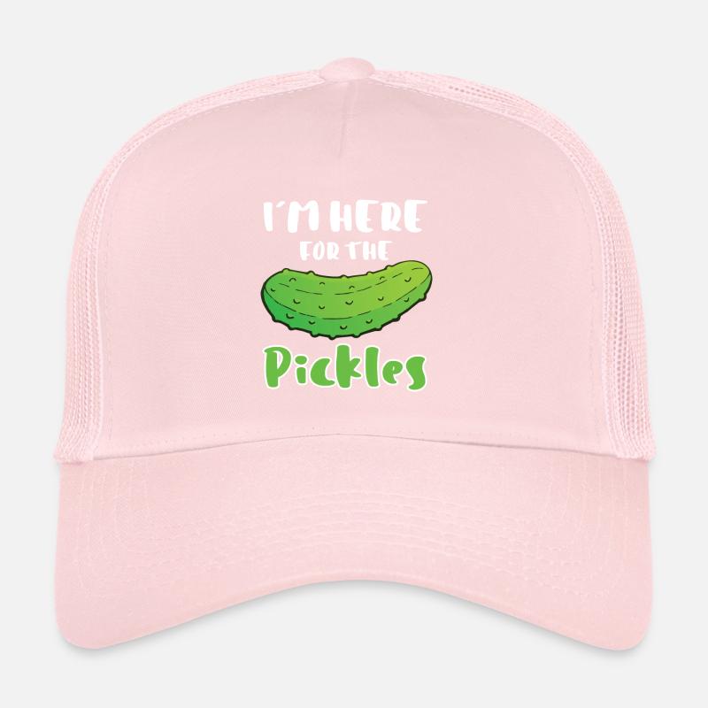 In Here For The Pickles Trucker Cap