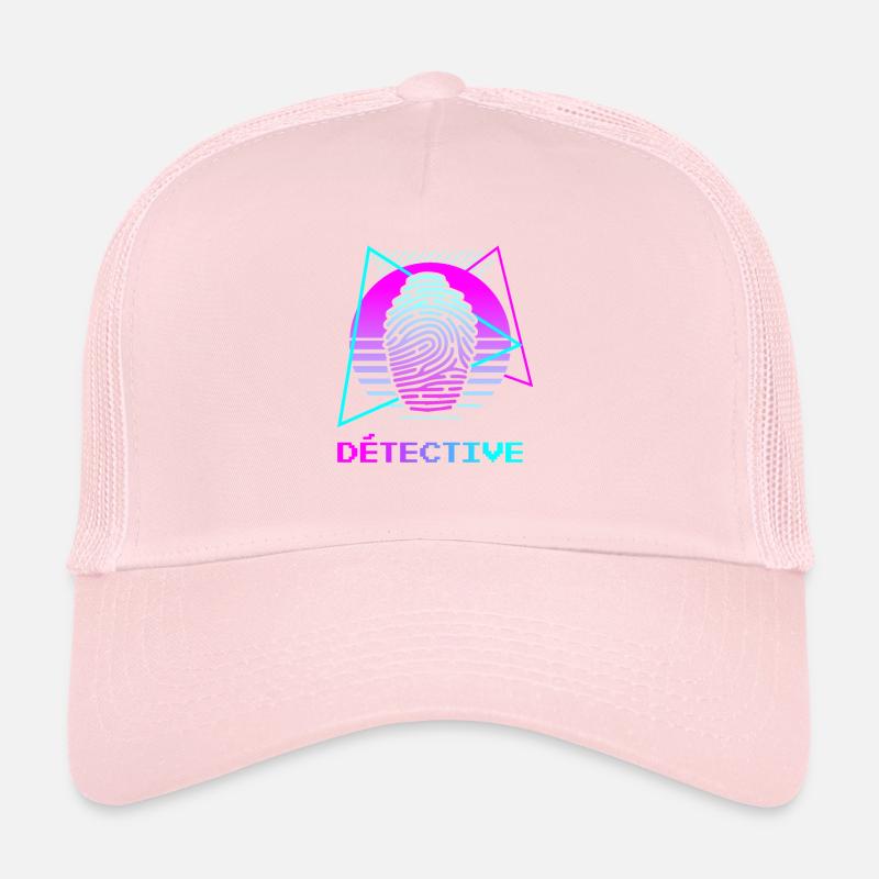 Retro Détective Enquêteur Casquette trucker 