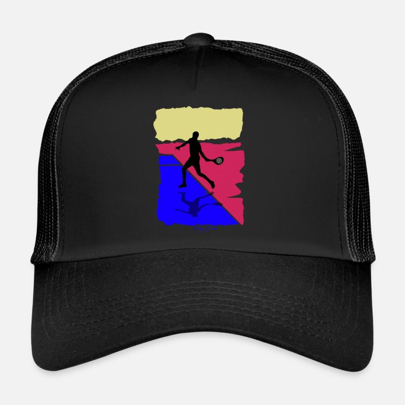 Padel Cadeau pour joueurs de padel Casquette trucker 
