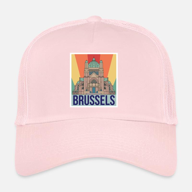 Brüssel Wissenschaft Atomkern Physik Atomphysiker Trucker Cap