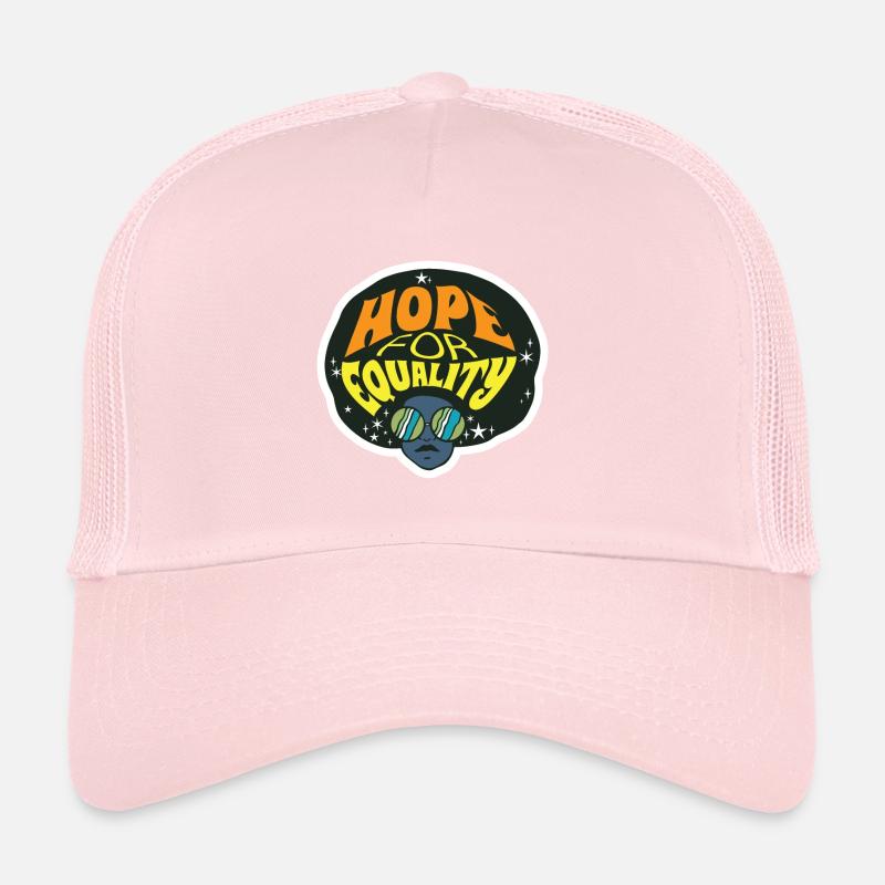Black Equality Black History Month Mela Trucker Cap