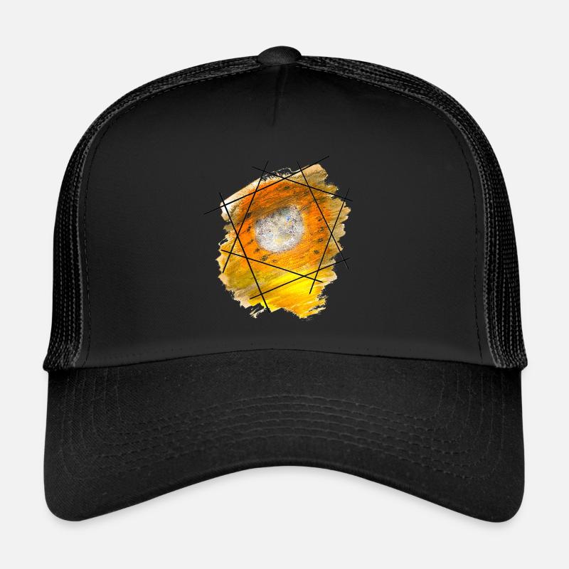 The Moon catches the sunlight Trucker Cap