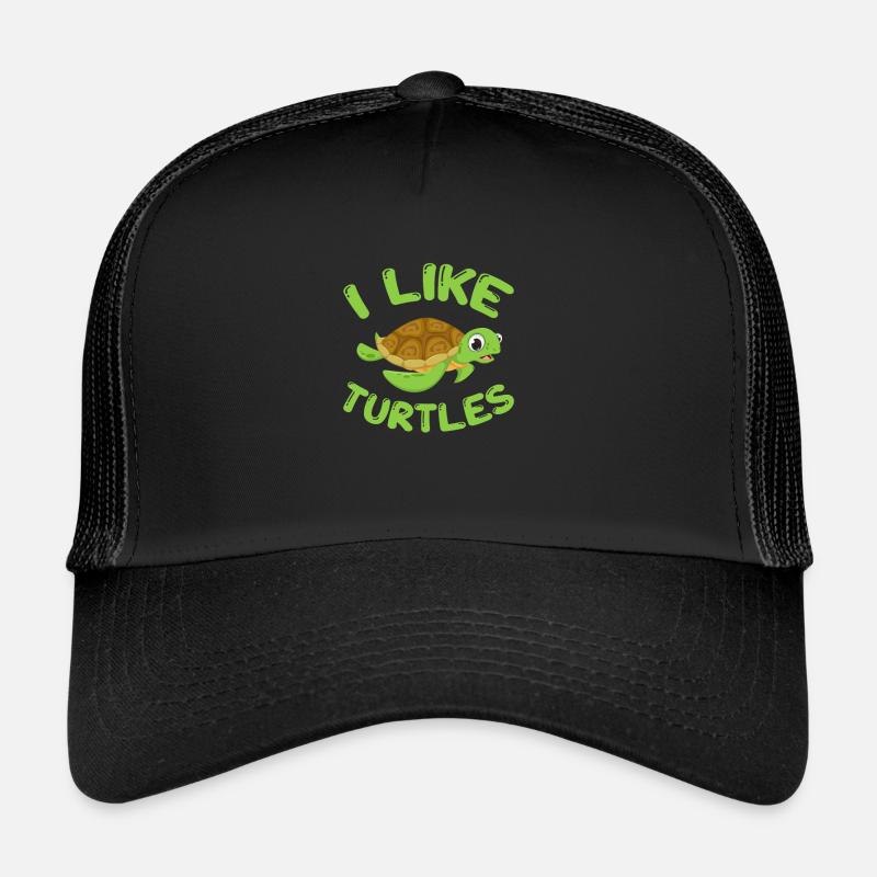 Schildkröte Turtle Meer Meeresbewohner Geschenk Trucker Cap