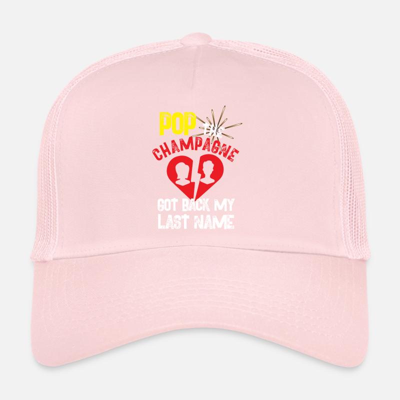 pop le a récupéré mon nom de famille Design Casquette trucker 