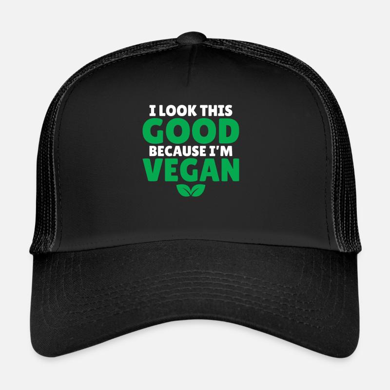 Veggie Lover Vegan Gift Trucker Cap